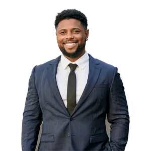 Smiling Man In Suit Png Olf PNG image