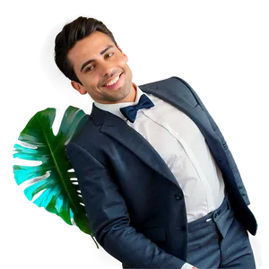 Smiling Man In Suit Png Qux PNG image