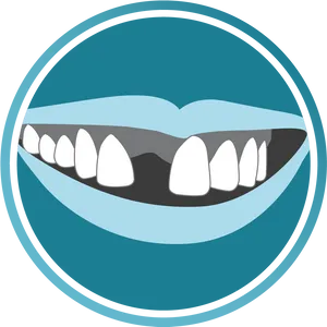 Smiling Mouth Graphic PNG image