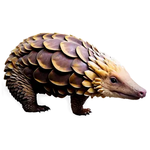 Smiling Pangolin Graphic Png Gvk PNG image