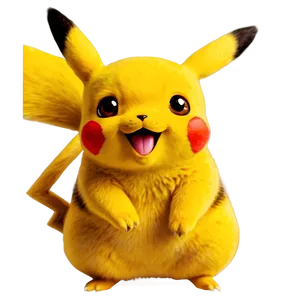 Smiling Pikachu Transparent Png 05262024 PNG image