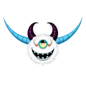 Smiling White Monster Avatar Png 85 PNG image