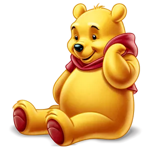 Smiling Winnie The Pooh PNG Tsb PNG