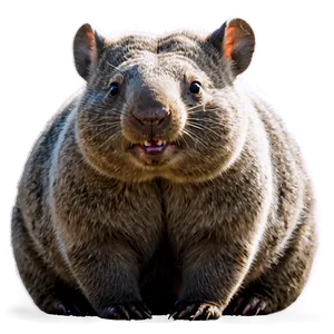 Smiling Wombat Png Rvj36 PNG image