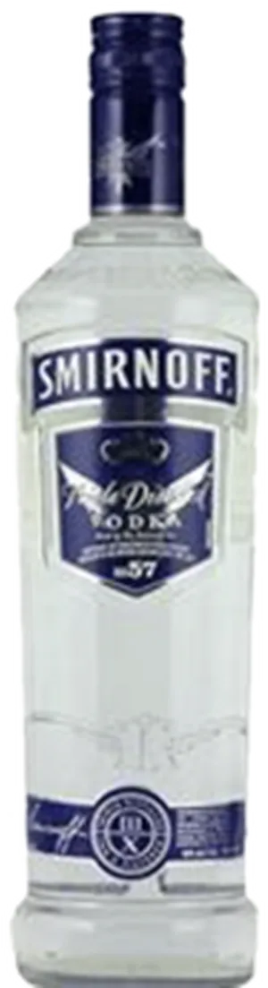 Smirnoff Vodka Bottle PNG image
