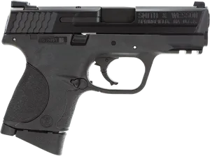 Smith Wesson Handgun Side View PNG image
