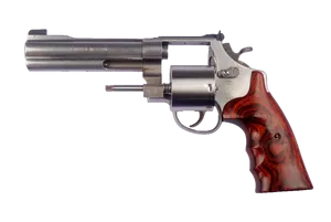 Smith Wesson Revolver Isolated