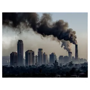 Smog Overpowering City PNG Bgr42 PNG