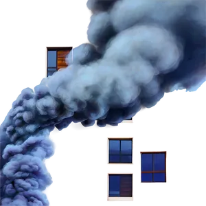 Smog Pollution Scene PNG 06132024 PNG