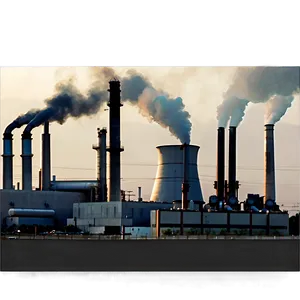 Smoggy Industrial Area PNG 06132024 PNG