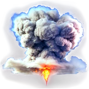 Smoke Blast Explosion PNG 82