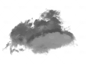 Smoke Cloud Overlay Graphic