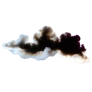 Smoke Cloud Silhouette PNG 05252024