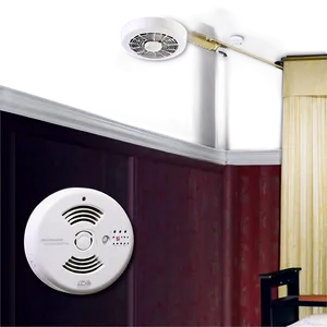 Smoke Detector For Hotel Rooms Png 06212024 PNG image