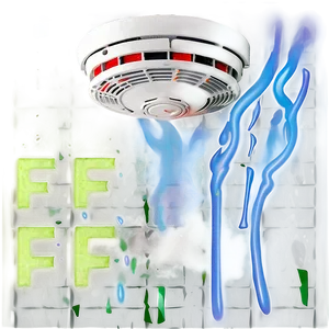 Smoke Detector On Wall Png 06212024 PNG image