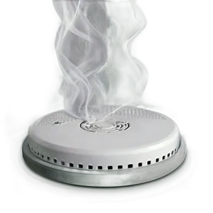 Smoke Detector With 10-year Battery Png 50 PNG image