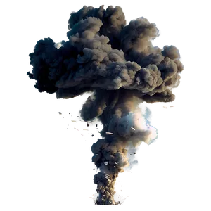 Smoke Explosion Vector PNG Lng