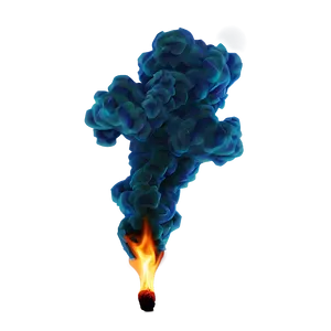 Smoke Flame PNG 04302024