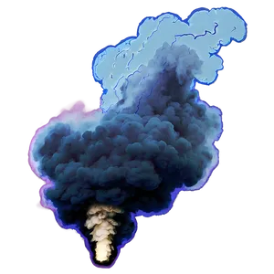Smoke Plume Vector PNG Qhs
