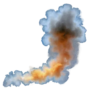 Smoke Trail In Darkness PNG Ggp52