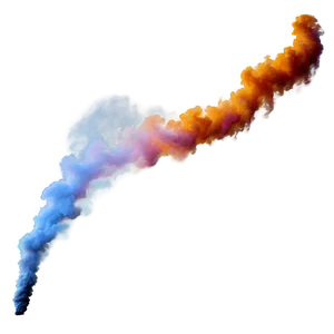 Smoke Trail In Darkness PNG Jsx