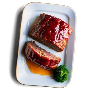 Smoked Meatloaf Perfection PNG Hst49