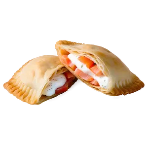 Smoked Salmon And Cream Cheese Empanadas PNG 2 PNG
