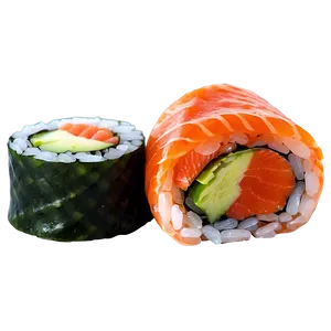 Smoked Salmon Sushi Roll PNG 61 PNG