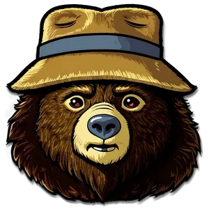 Smokey The Bear A PNG image