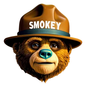 Smokey The Bear Awareness Campaign Png 06122024 PNG image