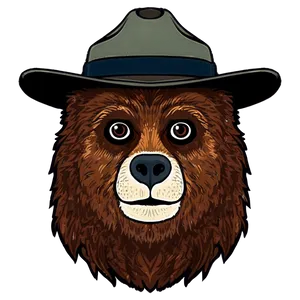 Smokey The Bear Educational Resource PNG Xxt45