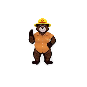 Smokey The Bear Fire Prevention Advice Png 16 PNG image