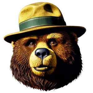 Smokey The Bear Iconic Slogan Png 06122024 PNG image