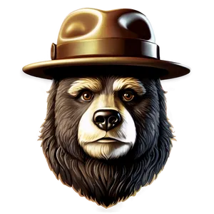 Smokey The Bear Logo Design Png 06122024 PNG image