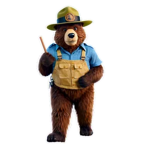 Smokey The Bear Prevent Wildfires Png 06122024 PNG image