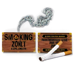 Smoking Area Zone PNG Gua