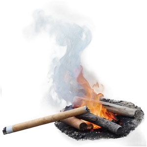 Smoking Campfire Night PNG 29 PNG
