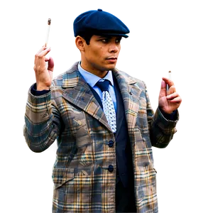 Smoking Detective Character PNG 43 PNG