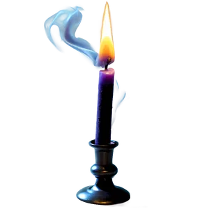 Smoking Gothic Candle PNG Cxf PNG