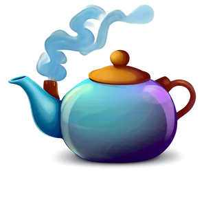 Smoking Teapot Steam PNG Fqb PNG
