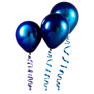 Smoky Blue Balloons PNG Aen19 PNG