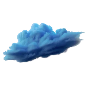 Smoky Blue Clouds PNG Myp54 PNG