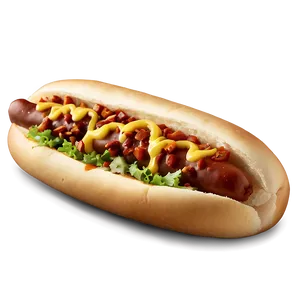 Smoky Chili Dog Delight PNG Fit55 PNG