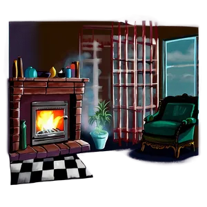 Smoky Room Atmosphere PNG 05232024
