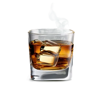 Smoky Whisky Glass Png Nfe90 PNG image