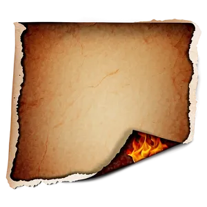 Smoldering Paper Graphic Png 14 PNG image