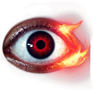 Smoldering Red Eye Glow Png 54 PNG image