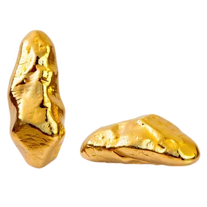 Smooth Gold Nugget PNG Cth