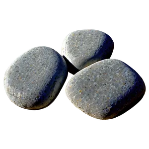 Smooth Gravel Pebbles Png 06132024 PNG image