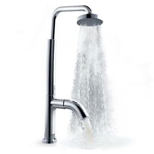Smooth Shower Water PNG Sww